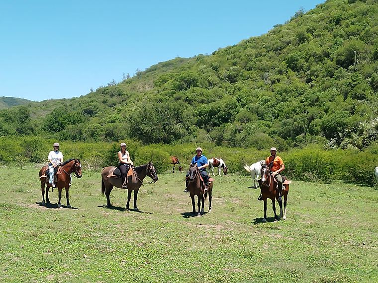 Cabalgata de medio día con asado, por la mañana o por la tarde