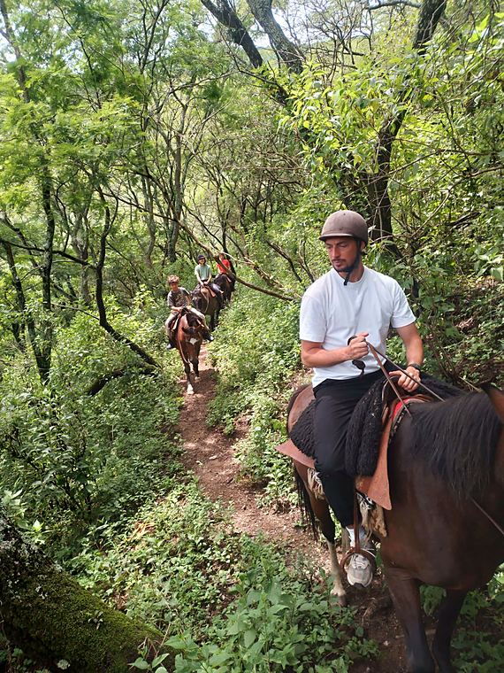 Cabalgata de medio día, por la mañana o por la tarde